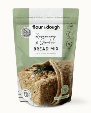 Flour &amp; Dough Rosemary and Garlic Bread Making Mix
