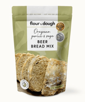 Flour &amp; Dough Oregano, Garlic and Sage Beer Bread Mix