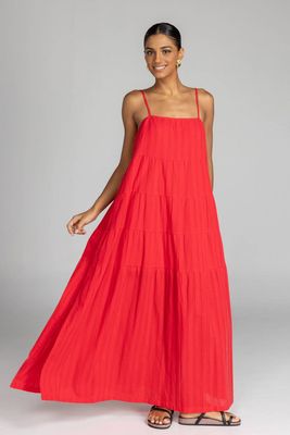 Blak Carmen Dress - Red