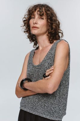 Marle Nova Top - Ivory Melange