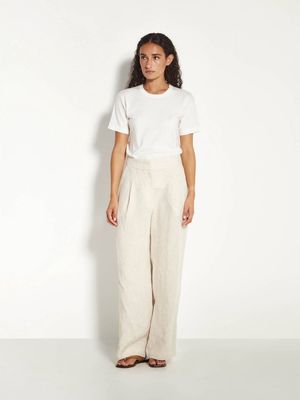 Juliette Hogan Sophie Trouser - Vintage Linen