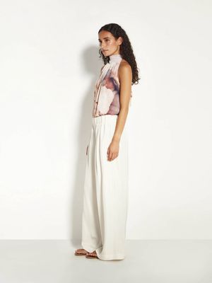 Juliette Hogan Ashley Pant (Dress Twill) Bone