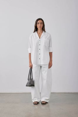 Gregory Short Sleeve Rae Shirt - Plaster White