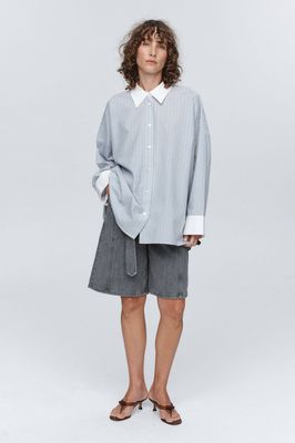 Marle Edie Shirt - Bleu Stripe