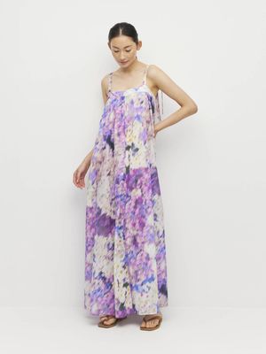 Juliette Hogan Emmeline Dress (Lavendar Mist Cotton) Aster
