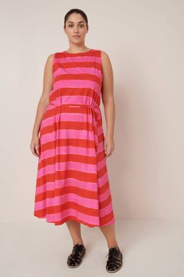 Kowtow Tank Swing Dress - Painted Stripe