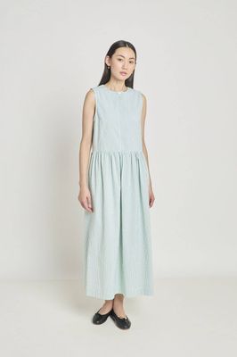 Twenty-Seven Names Subjective Dress - Jade Seersucker