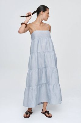 Marle Ophelia Dress - Bleu Stripe