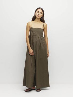 Juliette Hogan Katy Dress (Organic Cotton) Olive