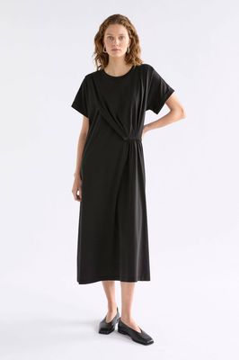 Elk Etienne T-Shirt Dress - Burnt Chocolate