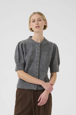 Karen by Simonsen Brona Noabelle Cardigan - Grey Melange