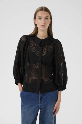 Karen by Simonsen Brynja Frosty Blouse - Meterorite