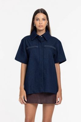 Blak Edwin Shirt - Dark Denim