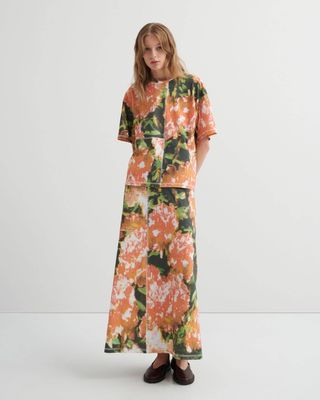 Kowtow Montage Tee - Flower Book