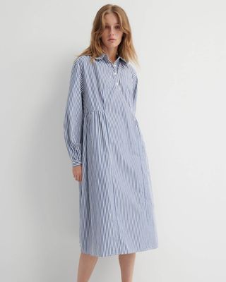 Kowtow Sonnet Dress - Workwear Stripe