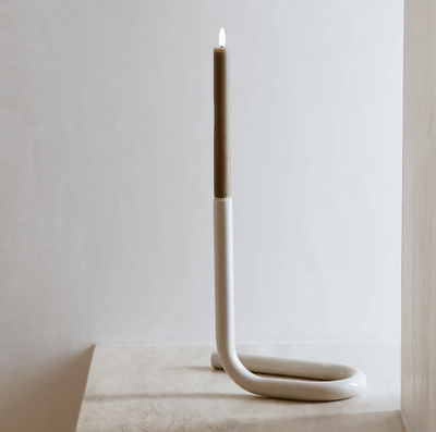 Designstuff Viah Candle Holder - Sand