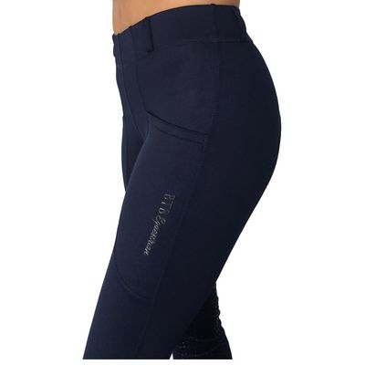 ADULT RIDING TIGHTS - NAVY