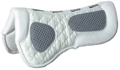 HALF PAD WITH SILICON GRIP - WHITE