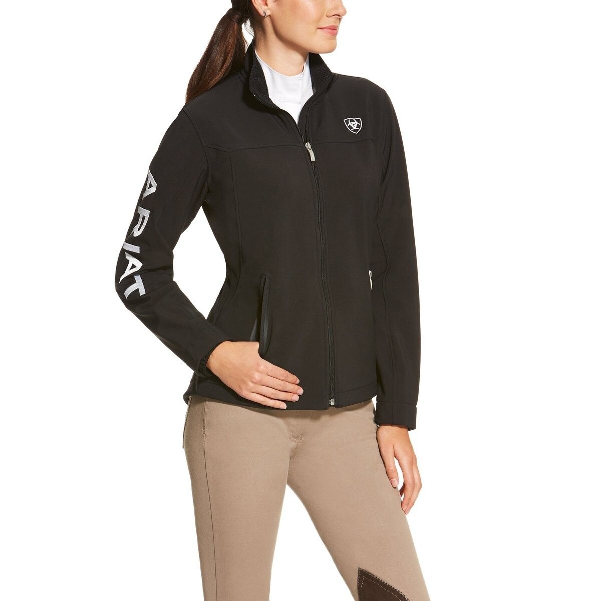 ARIAT - WMNS NEW TEAM SOFTSHELL JACKET - BLACK