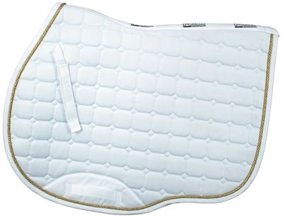 FLAIR ALL PURPOSE QUILTED SADDLE CLOTH - WHITE