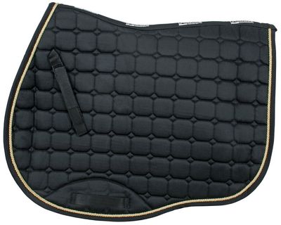 FLAIR ALL PURPOSE QUILTED SADDLE CLOTH - BLACK