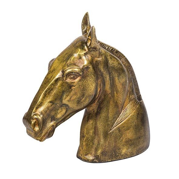 HORSE HEAD - BRASS