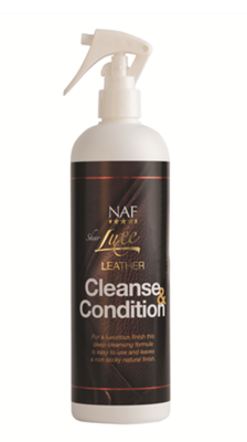 NAF SHEER LUXE LEATHER CLEANSE &amp; CONDITION SPRAY 500ML