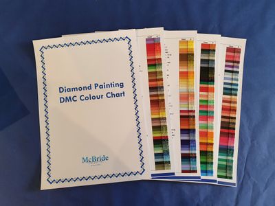 Z901 - DMC Colour Chart with beads