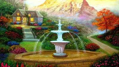 DP4118 - 80x45 Garden Fountain