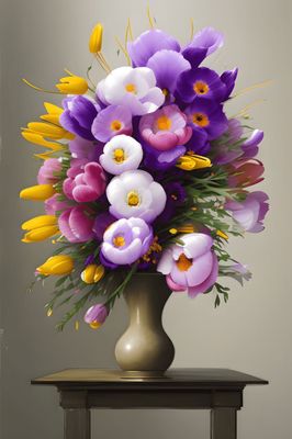 DP4317 - 40x60 Summer Bouquet