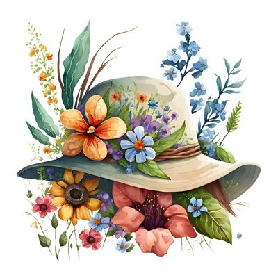DP5287 - 50x50 Sun Hat Flora