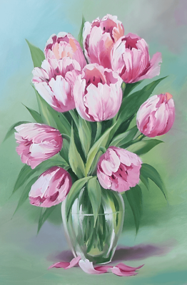 DP4413 - 40x60 Pretty in Pink