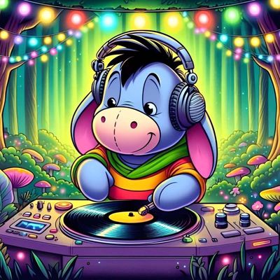 DP5419 - 50x50 DJ Eeyore