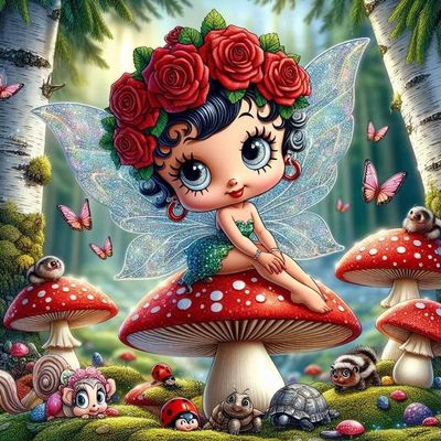 DP5421 - 50x50 Betty Boop Fairy