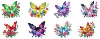 FM106 - Butterfly Fridge Magnets