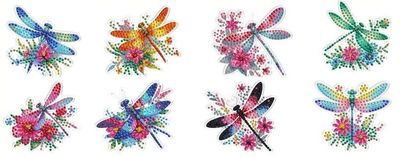 FM107 - Dragonfly Fridge Magnets