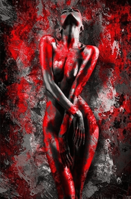 DP5444 - 50x75 Erotic in Red