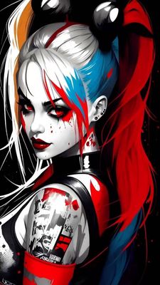 DP4428 - 40x70 Harley Quinn