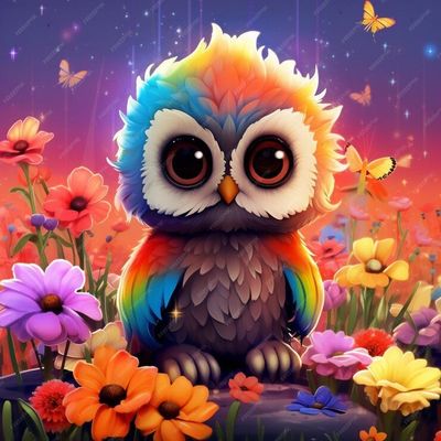 DP5449 - 50x50 Spring Owl