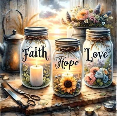 DP5470 - 50x50 Faith, Hope, Love