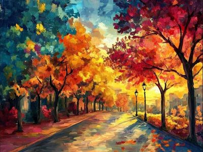 DP4446 - 60x45 Autumn Sunrise