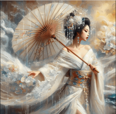 DP6237 - 60x60 Japanese Parasol [5x Fairy Dust Beads]