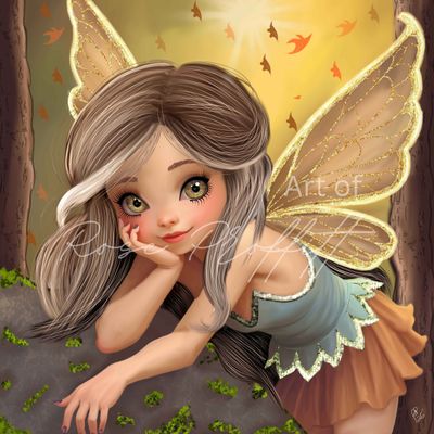 DP9104 - 60x60 Emberlight of the Autumn Fae [pre-order only]