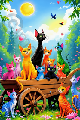 DP9300 - A Cartful of Cats