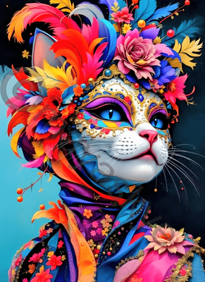 DP9306 - Flamboyant Fantastical Feline