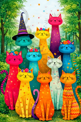 DP9320 - The Magical World of Cats