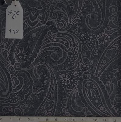 Radiant Paisley Black