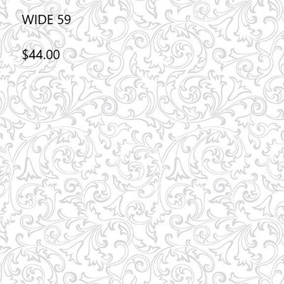 Touch of White Scroll
