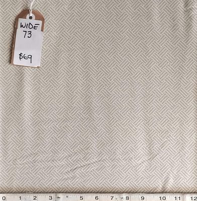 Basket Weave Flannel Cream