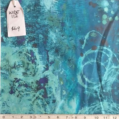 Spotted Graffiti Turquoise